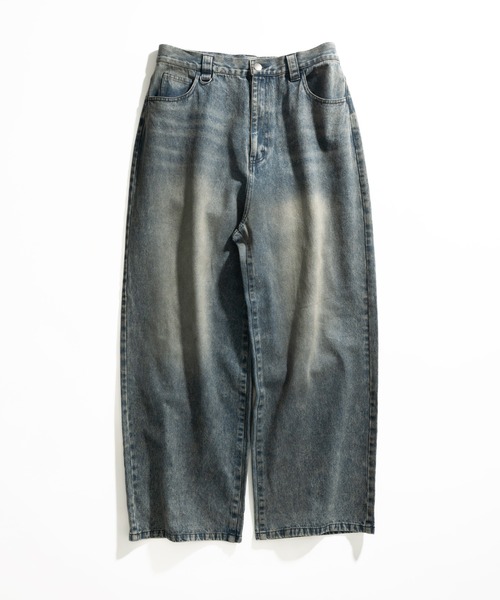 WETTEMPT ジーンズ VINTAGE WASH WIDE DENIM PANTS /ヴィンテージ