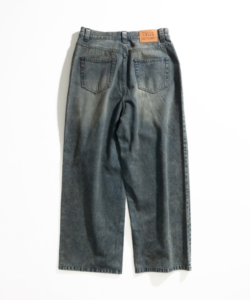 WETTEMPT ジーンズ VINTAGE WASH WIDE DENIM PANTS /ヴィンテージ