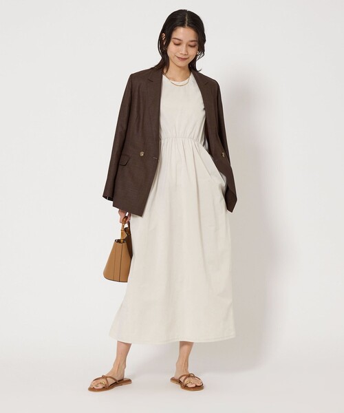 【未使用新品】green label relaxing ノースリーブ ワンピース green label relaxing 「green relaxing」 ノースリーブ