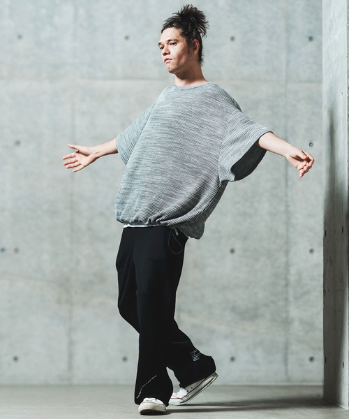 MEER./スウェットパンツ GLIMCLAP スウェットパンツ ジャージ mp13552- Wide straight sweat