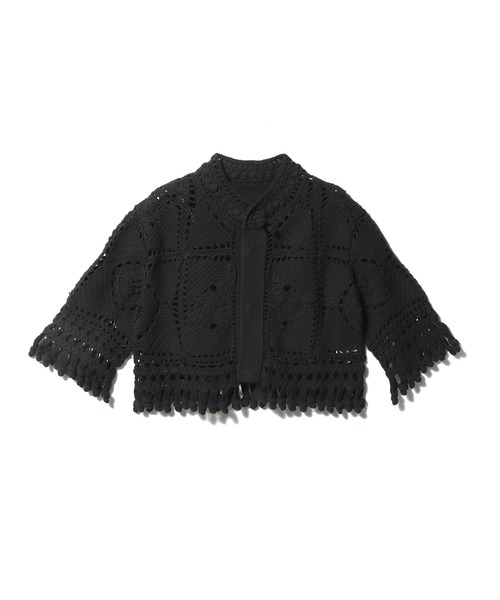 カーディガン BOUSSOLE / クロシェ トップス「ESTNATION EXCLUSIVE」 レディース boussole カーディガン BOUSSOLE / クロシェ トップス
