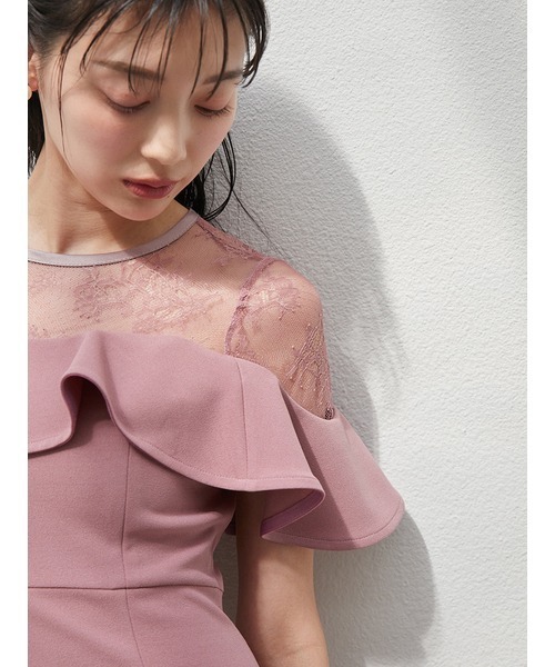 snidel シアーデコルテマーメイドドレス SNIDEL｜シアーデコルテマーメイドドレス | Rakuten Fashion