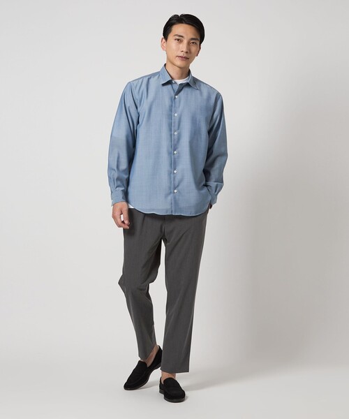 A16513 極美品 カラー 22ss T/W トロピカル ワイドスラックス 1