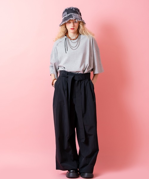 ⭐︎Sho⭐︎プロフ見てください さま専用 tシャツ a.p.o.v. アシンメトリーバイアスショルダージップオーバー