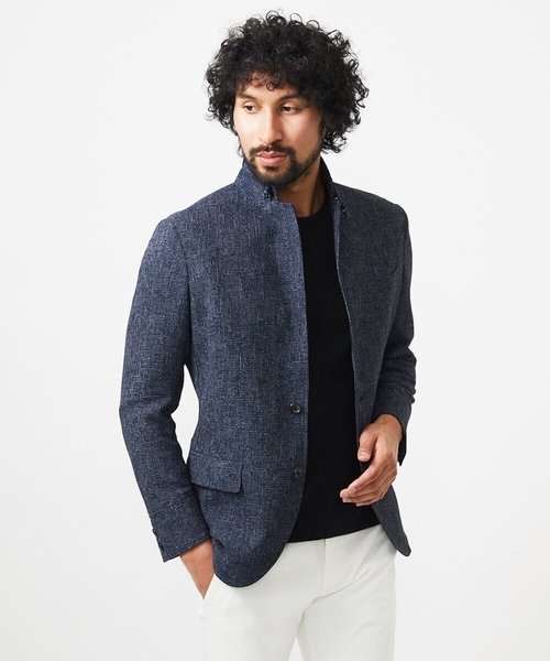 ミッシェルクランオム（MICHEL  HOMME）/【セットアップ】カラミメッシュテーラードジャケット MICHEL KLEIN HOMME（ミッシェルクラン オム） ジャケット テーラード