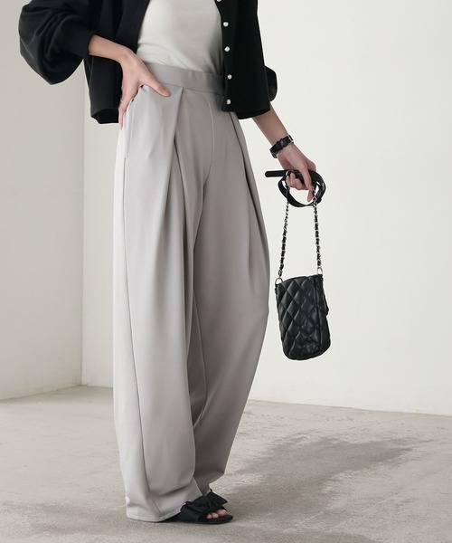 BONLECILL（ボンルシール） スラックス パンツ 「マシンウォッシャブル