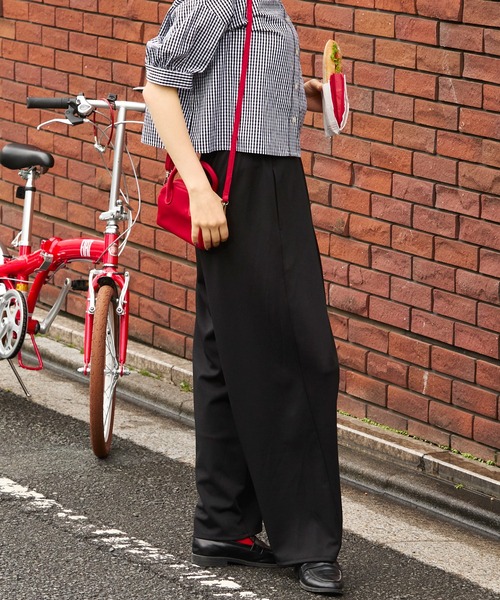 BONLECILL（ボンルシール） ワイドパンツ スラックス パンツ 「マシン
