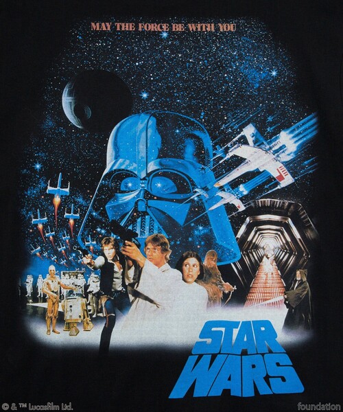 tシャツ 「VIDEOSHOP」「STAR WARS」 / スター・ウォーズ TEE レディース メンズ セール】STAR WARS / Tee / DARTH VADER（Tシャツ/カットソー