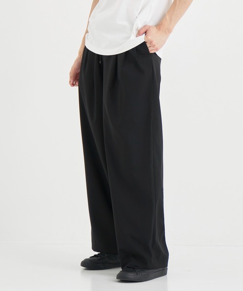 パンツ MARKAWARE TRIPLE PLEATED EASY TROUSERS markaware スラックス 「MARKAWARE/マーカウェア」TRIPLE