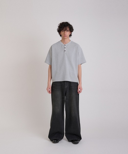 Regen Glanz 「Regen Glanz」 半袖Tシャツ SMALL グレー メンズ