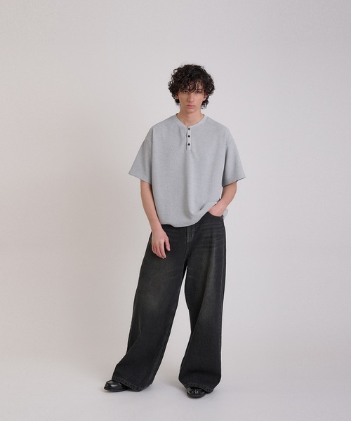 R.H. VINTAGE グレー 半袖Tシャツ Regen Glanz 「Regen Glanz」 半袖Tシャツ SMALL グレー メンズ