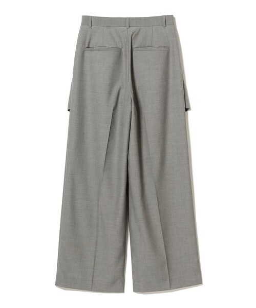 Ray BEAMS（レイ ビームス） パンツ フロント ラップ ワイド パンツ