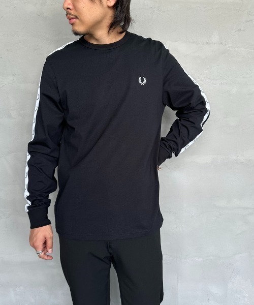 tシャツ 「WEB限定」「FRED PERRY/フレッドペリー」 トラックテープ