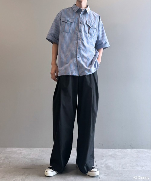 Disney（ディズニー） シャツ ズートピア/ジュディ/ストライプシャツ