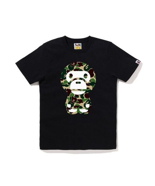 A BATHING APE（アベイシングエイプ） tシャツ ABC CAMO BIG BABY MILO
