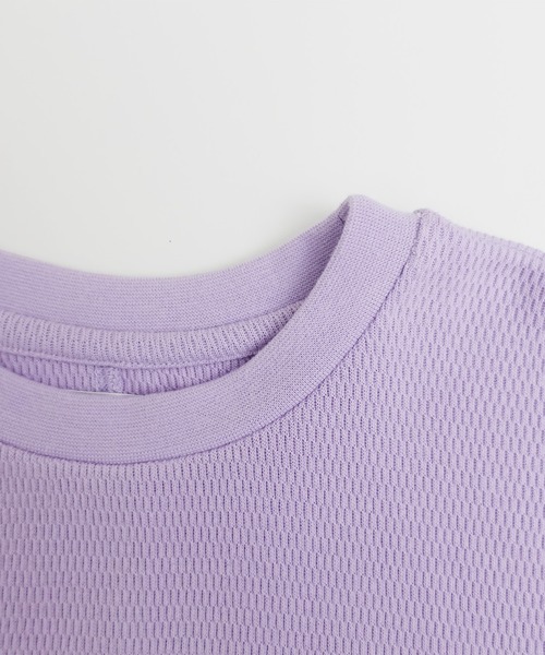 「ARCH & LINE」 半袖ワンピース 1 ラベンダー レディース_画像5