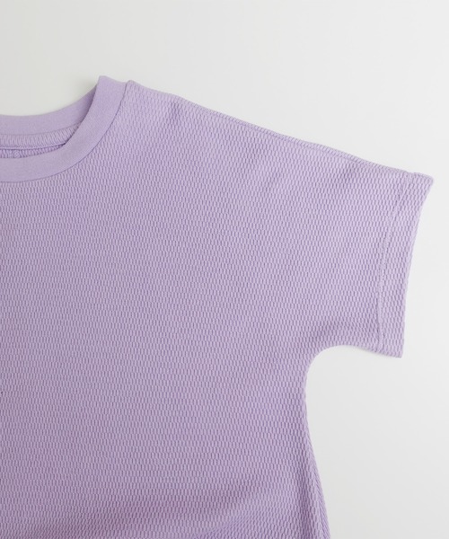 「ARCH & LINE」 半袖ワンピース 1 ラベンダー レディース_画像6