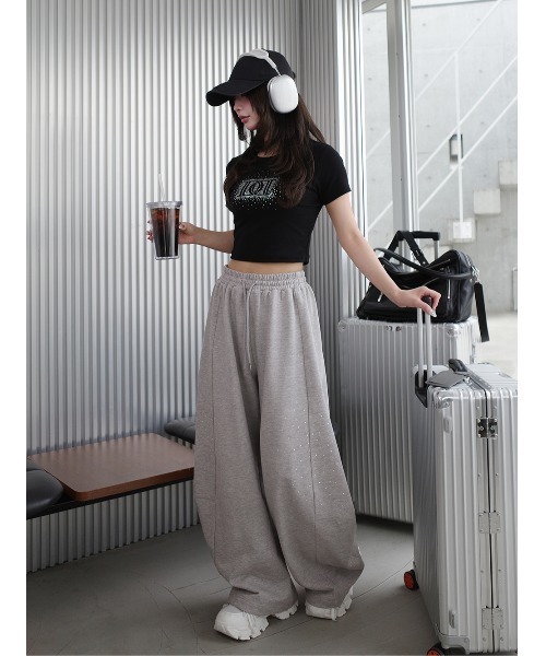 ダーリッチ シャイニーDDロゴコンパクトTシャツ　darich グレー Darich シャイニーDDロゴコンパクトTシャツ グレー 新品未使用未