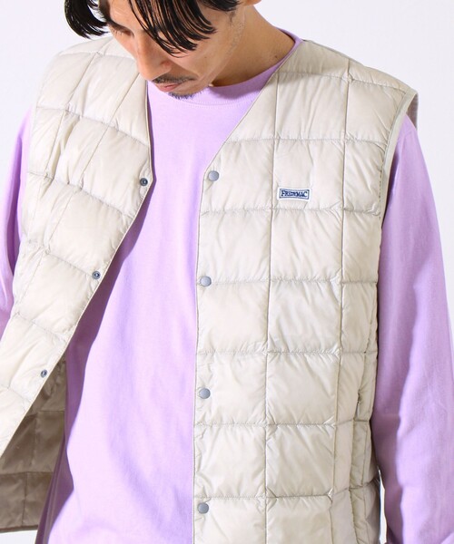 TAION（タイオン） ダウンベスト ベスト 「UNISEX/4サイズ/6色展開