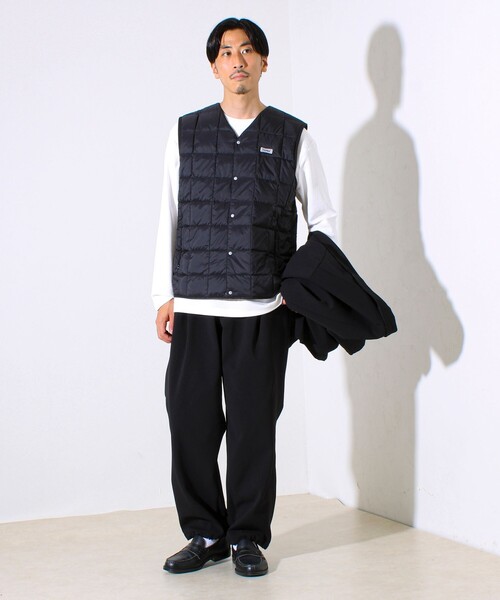 TAION（タイオン） ダウンベスト ベスト 「UNISEX/4サイズ/6色展開