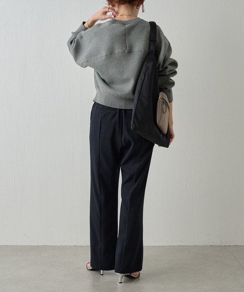 「COLLAGE GALLARDAGALANTE」 長袖ニット FREE オフホワイト レディース_画像8