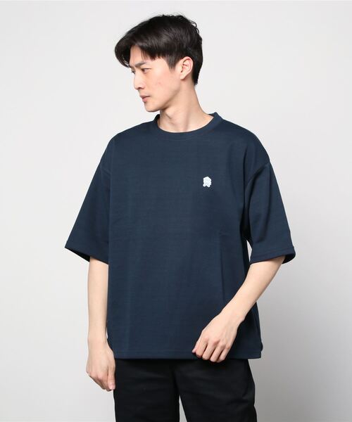 「B:MING by BEAMS」 半袖Tシャツ MEDIUM ブルー メンズ