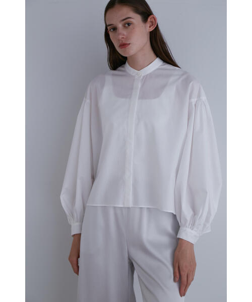 LE PHIL（ル フィル） ブラウス シャツ ショートタイプライター