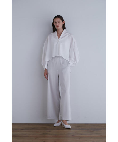 LE PHIL（ル フィル） ブラウス シャツ ショートタイプライター