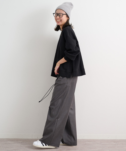 「JOURNAL STANDARD relume」 長袖カットソー FREE ブラック レディース_画像7