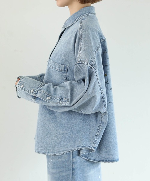 Gready Brilliant Ｒｉｓｌｅｙデニムシャツ Gready Brilliant｜シアーデニムシャツ | Rakuten Fashion(楽天