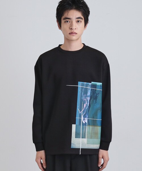 tk.TAKEO KIKUCHI（ティーケータケオキクチ） tシャツ 長袖 サイド 