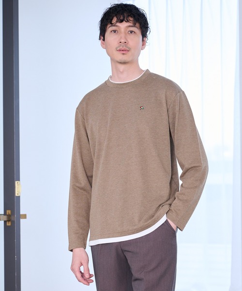 Arnold Palmer（アーノルドパーマー） tシャツ メランジ鹿の子