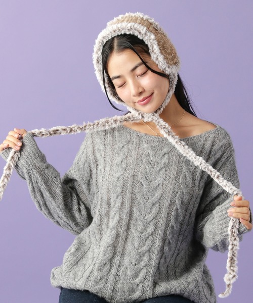 tiny tiny（ティニーティニー） 耳当て イヤーマフ ふわふちイヤーマフ