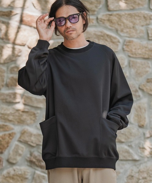 専用❗レオナール　カンカンカットソー黒地 オーガニックアルガンオイル・フリルネックカットソー | Tシャツ