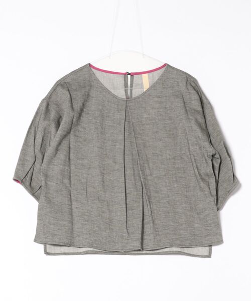 「Q」 半袖カットソー MEDIUM ブラック レディース_画像4