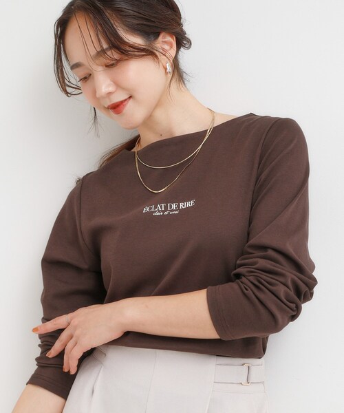 DRESKIP（ドレスキップ） tシャツ 「S-LL」お顔周りを美しく見せる