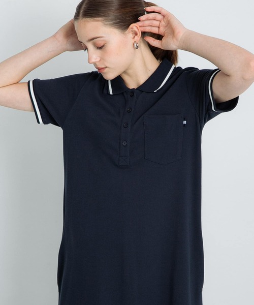 URBAN RESEARCH Sonny Label 半袖ワンピース FREE ブラック レディース