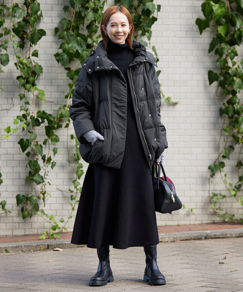 「SLOBE IENA」 ダウンジャケット 36 ベージュ レディース_画像7