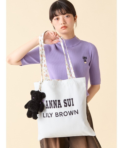 ANNA SUI（アナスイ） トートバッグ 「LILY BROWN ×ANNA SUI