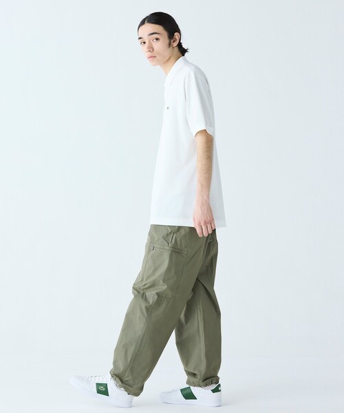 「LACOSTE」 半袖ポロシャツ 3 ブラック メンズの画像