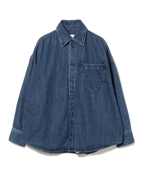 【みぃ】【新品タグ付き・未開封】デニムシャツ　アッパーハイツ upperhights（アッパーハイツ） ブラウス シャツ 「別注」upper hights