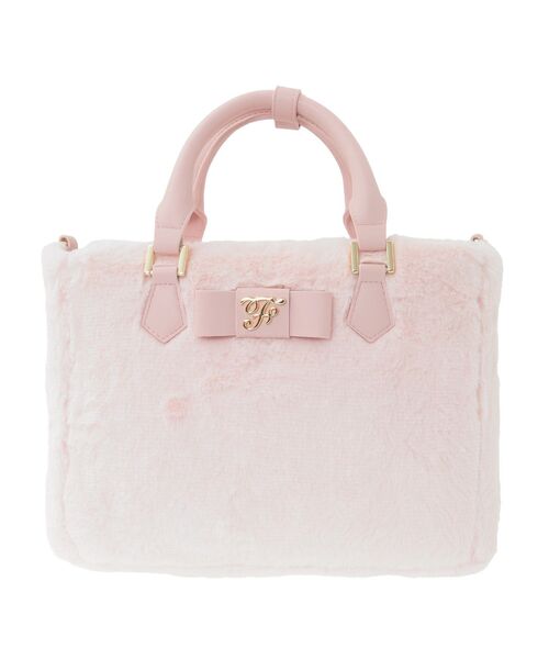 Maison de FLEUR（メゾンドフルール） ハンドバッグ フェイクファー中 