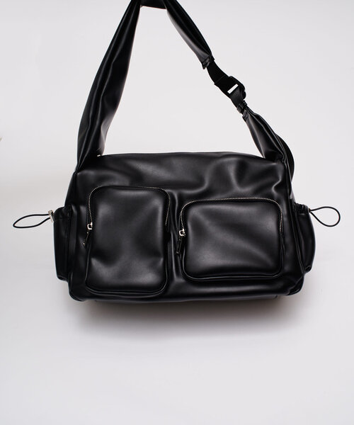 「Lui's」 ショルダーバッグ FREE ブラック メンズ_画像6