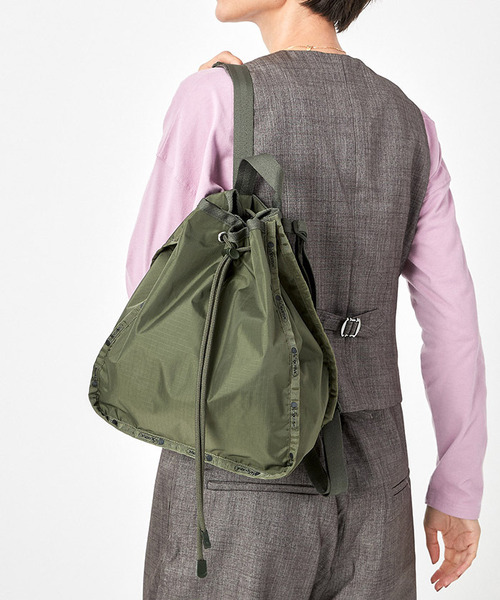 LeSportsac（レスポートサック） リュック FREE グリーン レディース