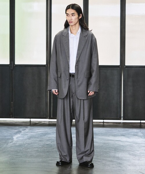 FREAK'S STORE セットアップ ジャケット/パンツ Lサイズ ブラック FREAK'S STORE セットアップ ジャケット/パンツ Lサイズ ブラック