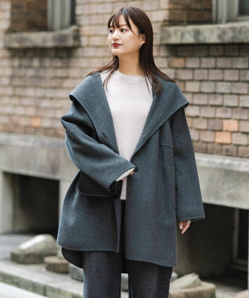 アーバンリサーチ　かぐれ　コート　オートミール アーバンリサーチ かぐれ コート オートミール URBAN RESEARCH