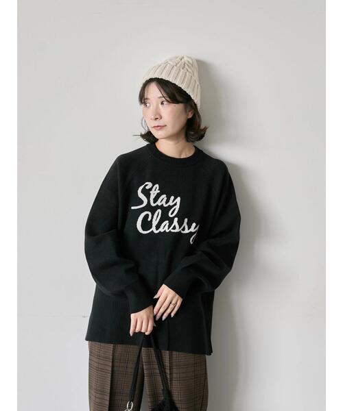 Samansa Mos2 blue（サマンサモスモスブルー） ニット セーター