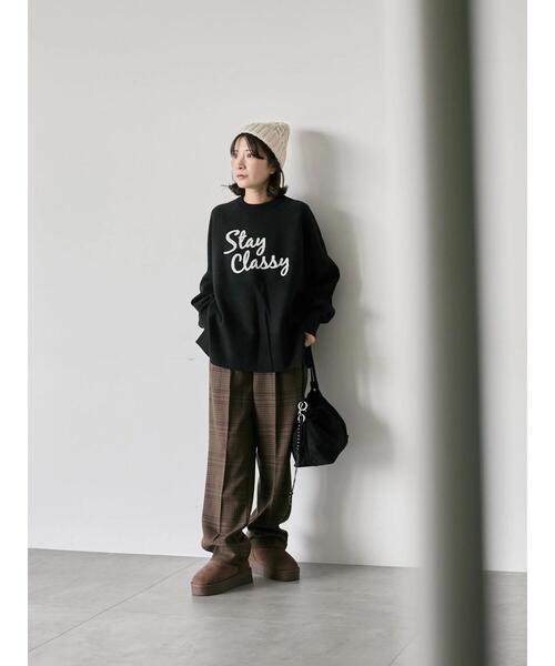 Samansa Mos2 blue（サマンサモスモスブルー） ニット セーター