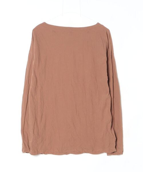 「ATON」 長袖カットソー 2 ブラウン レディース_画像2