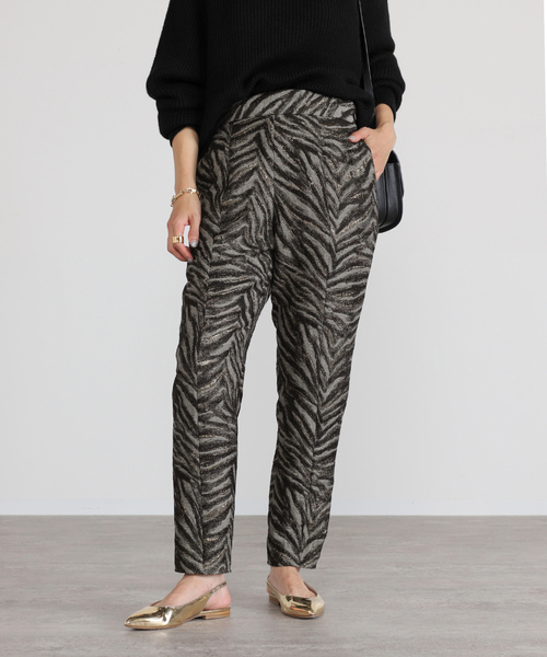 VERMEIL par iena（ヴェルメイユパーイエナ） パンツ 40 ベージュ